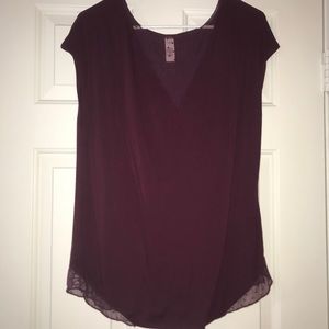 Victoria’s Secret Mesh Insert Shirt